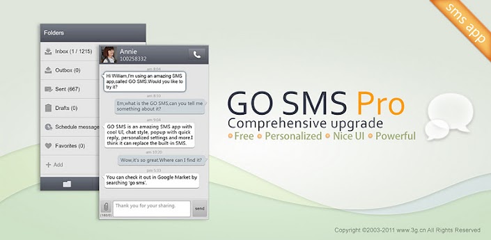 GO SMS Pro 4.51 APK