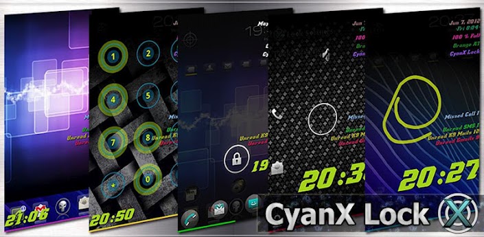 CyanX Lock Pro v1.3.0 Apk